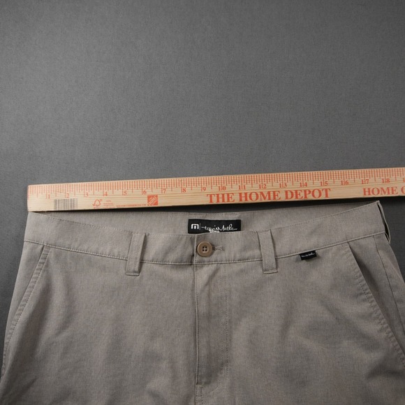 TravisMathew Beck Golf Shorts Mens 36 Performance 9" Preppy Minimalist - Picture 4 of 8